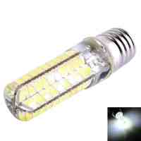 E17 5W 80 LED 5730SMD 520LM 6000-6500K White Light Dimmable LED Corn Lamp (AC 110-130V)