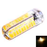 G4 5W 80 LED 5730SMD 520lm 2800-3200K Warm White Light Dimmable LED Corn Lamp (AC 110-130V)