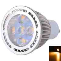 GU10 5W 5*3030 SMD LED 2800-3200K Warm White Light Pearly Polish LED Spot Lamp (AC 85-265V)