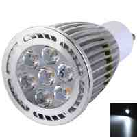 GU10 7W 7*3030SMD LED 6000-6500K White LED Spotlight (AC 85-265V)