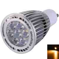 GU10 7W 7*3030SMD LED 2800-3200K Warm White LED Spotlight (AC 85-265V)