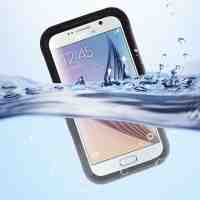 Waterproof Protective Phone Case for Samsung Galaxy S6 / S6 Edge Black