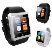 U10L U Watch Waterproof Anti-lost Bluetooth Smart Watch for iPhone and Android Phone White