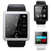 U10L U Watch Waterproof Anti-lost Bluetooth Smart Watch for iPhone and Android Phone Silver