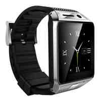 GV08S 1.54 SIM Card Bluetooth Smart Watch for iOS and Android Smartphone Black and Silver