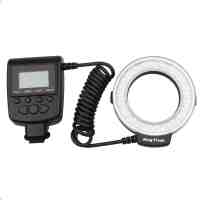 Universal RF-550E Macro LED Ring Flash for Sony Black