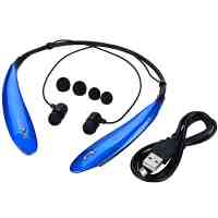 HBS-800 Professional Bluetooth V4.0 IOS and Android Systems Stereo Headset Blue