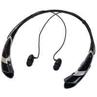 HBS-760 Neckband Style Bluetooth V4.0 IOS and Android Systems Stereo Headset Black and Golden