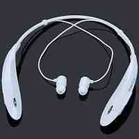 HBS-800s Professional Bluetooth V4.0 IOS and Android Systems Stereo Headset White