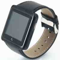 U10 Bluetooth Smart Wrist Watch Phone Mate for IOS Android Phone Black