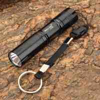 SMALL SUN ZY-552 Mini 40LM LED White Flashlight Black