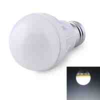 E27 5W 9 LED 5730SMD 450lm 6000K White Light LED Bulb (AC220V)