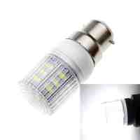 B22 6W 24 LED 5630SMD 600lm 5500-6500K White Light LED Corn Lamp (AC220-240V)