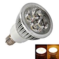 E14 4W 4 LED 3000-3500K Warm White LED Spotlight (85V-265V)