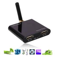 Mini Android 4.0 HD 1080P Network Media Player Black ( 1GB DDR RAM 4GB ROM )