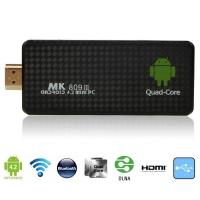 MK809III Quad Core 8GB Android 4.2 Mini TV Box with DLAN/Miracast Black (US Standard Charger)