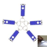 5Pcs LED Flashlight Torch Keychain for Camping