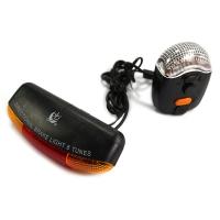 Bicycle Turn Signal Brake LED Light with Horn