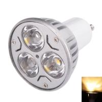 GU10 3W 3 LED 240 Lumen Warm White LED Spotlight Lamp (85-265V)