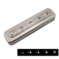 5 Lamp LED Brightness White Touch Light