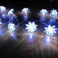 White Lotus Battery Powered LED Lights