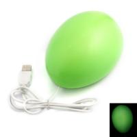 Cute Mouse Shaped LED Nightlight Lamp Green Light