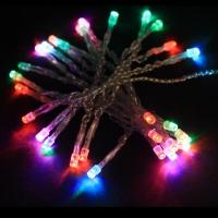 30 LED Battery Outdoor String Light Blue