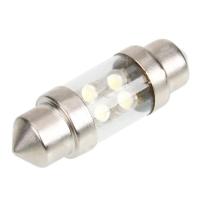 4 LED Interior Dome Festoon Car Light Bulb White