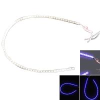 72cm Light LED Strip Car Lights Flexible Blue 12V