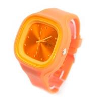 Fashionalbe Girls Cute Jelly Watch Orange