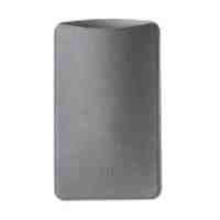 XIAOMI Microfiber Cloth Slim Protective Cover for Xiaomi 5000mAh Mi Power Bank - Grey