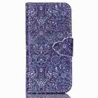 Wallet Leather Stand Case Cover for iPhone 5c - Retro Flowers