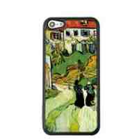 Oil Painting Style for iPhone 5c Back Phone Case - Village Street