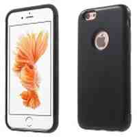 Detachable PC + TPU Hybrid Case for iPhone 6s Plus / iPhone 6 Plus - Black