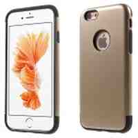 Detachable PC + TPU Combo Case for iPhone 6s Plus / iPhone 6 Plus - Champagne Gold