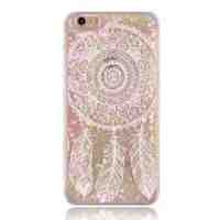 Dynamic Quicksand Hard Case for iPhone 6s / 6 - Henna Flower & Feather