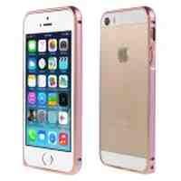 KAVARO Hippocampal Buckle Metal Bumper Case for iPhone 5s 5 - Pink