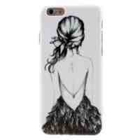 Hard Plastic Case for iPhone 6s 6 4.7 inch - Sketch Girl