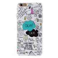 Hard Case Cover for iPhone 6s Plus / 6 Plus - Cartoon Graffiti