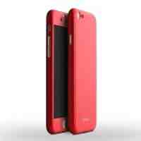 IPAKY for iPhone 6 4.7 Full Protection Case Hard Shell - Red