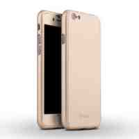 IPAKY Full Protection Case Hard Shell for iPhone 6 4.7 - Gold