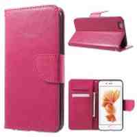 Leather Wallet Stand Case for iPhone 6s 6 4.7 inch - Rose