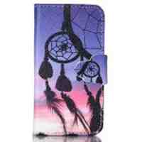 Leather Stand Case Cover for iPhone 4s 4 - Dream Catcher