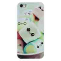 For iPhone 5s 5 Slim PC Back Case - Cute Marshmallow