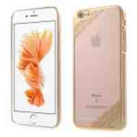 KAVARO Plated Slim Plastic Case for iPhone 6s 6 - Lacework / Gold