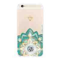 XINCUCO Blossom Diamond TPU Back Case for iPhone 6s 6 - Green