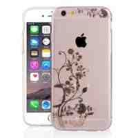 XINCUCO Diamond Soft TPU Case for iPhone 6s 6 - Elegant Flowers