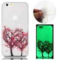 Noctilucent Soft TPU Case Accessory for iPhone 6s 6 - Love Trees