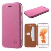 Smooth Texture Leather Protective Case for iPhone 6s 6 - Rose