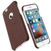 LENUO Music Case II Leather Coated PC Hard Case for iPhone 6s Plus / 6 Plus - Brown